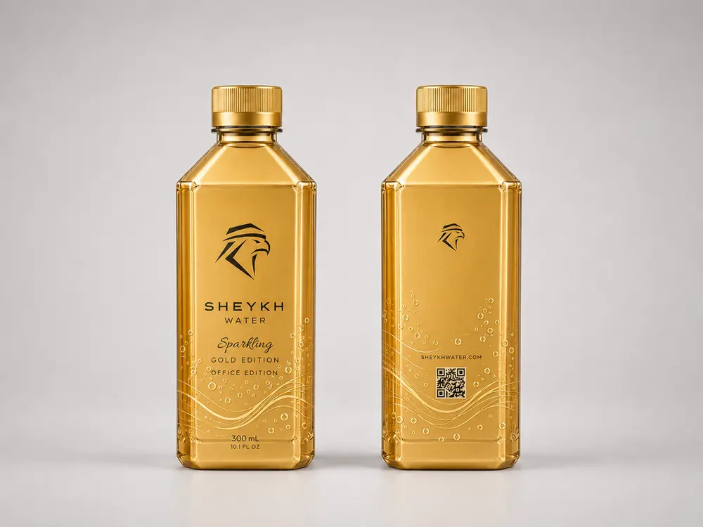 Sparkling Gold Office
